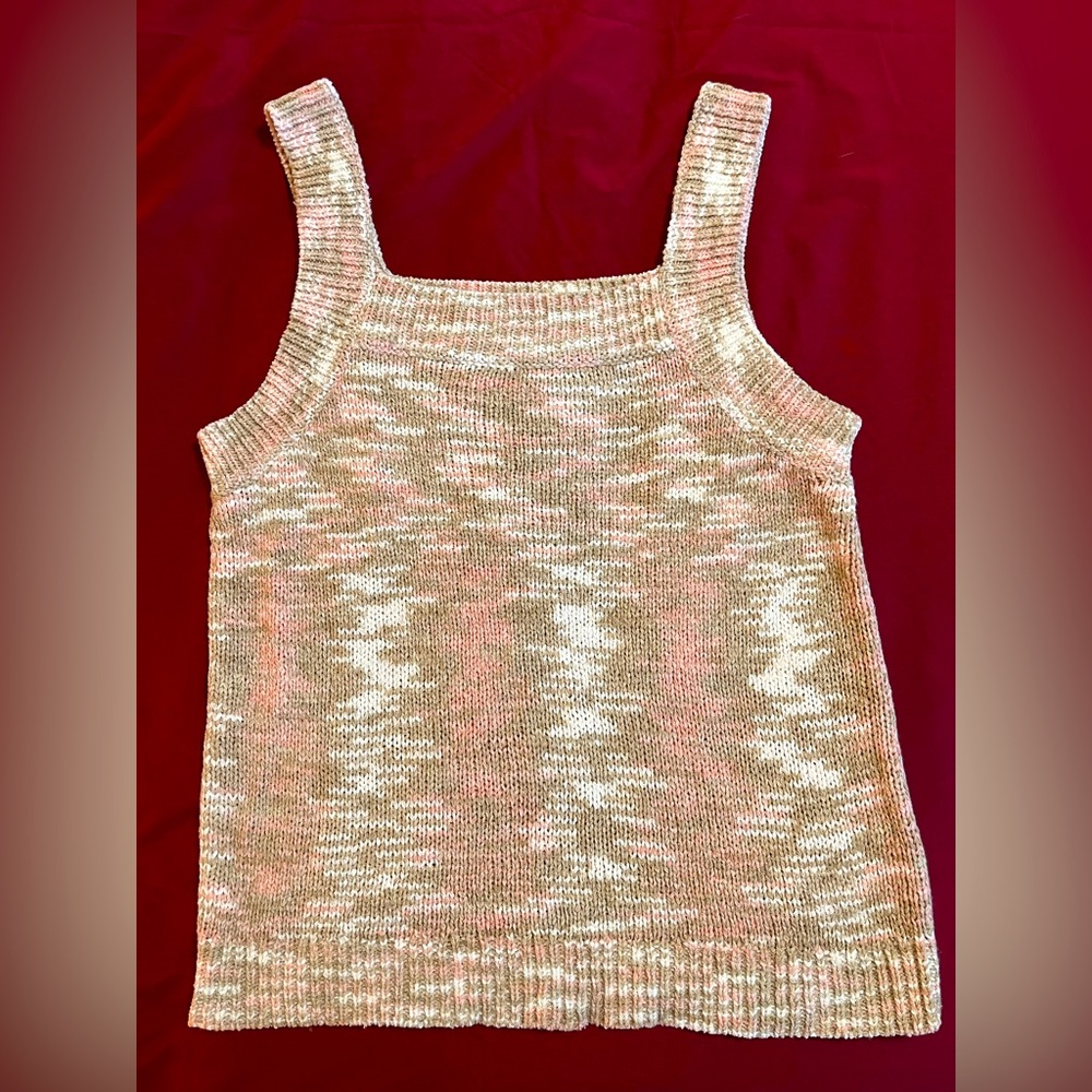 Sweater Style Tank Top